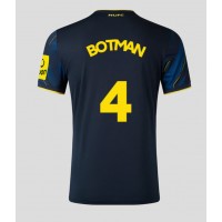 Newcastle United Sven Botman #4 Tretí futbalový dres 2023-24 Krátky Rukáv